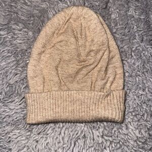 a new day Beige Fold-Over Knit Beanie